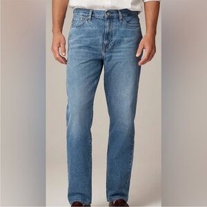 J. Crew Men's 770 Straight Fit Jeans - Bright Medium Wash 32"Wx32"L